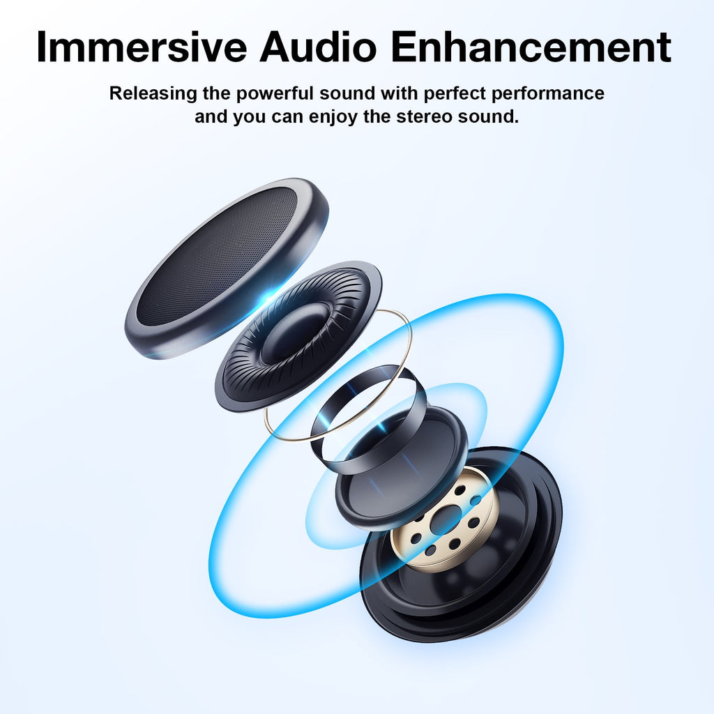 GTRACING Gaming Chair with Bluetooth Speakers High Back Office PU Chair, Purple