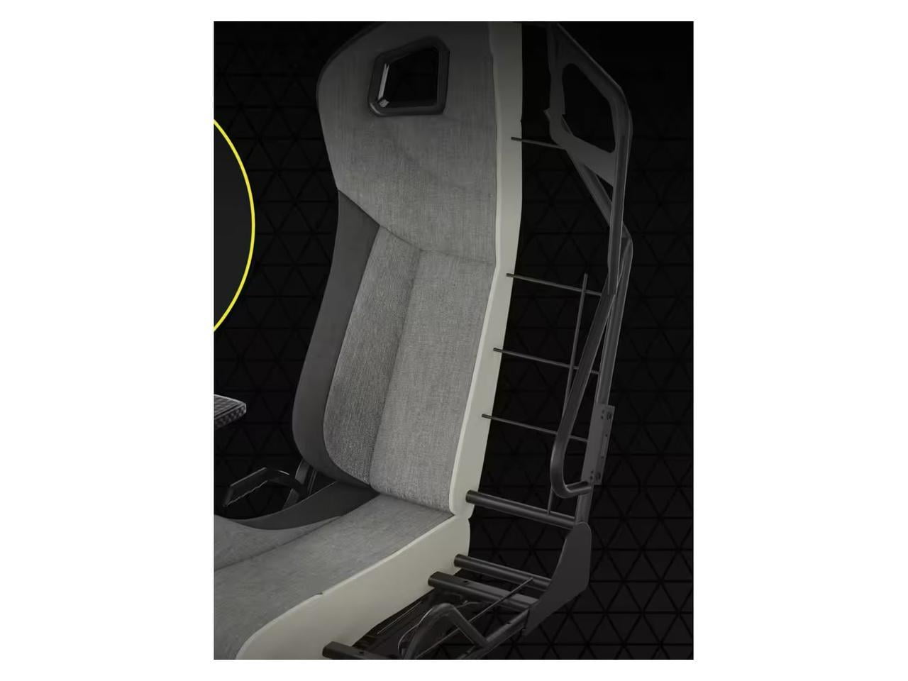 Corsair T3 Rush Gaming Chair (Fabric Grey/Charcoal)