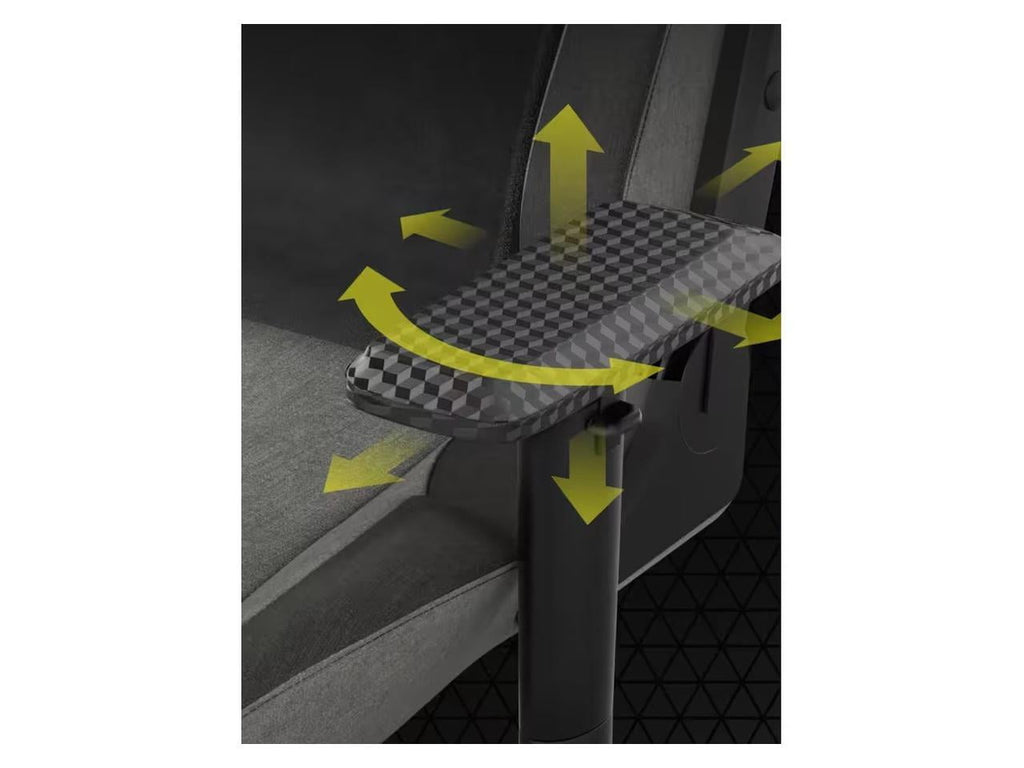 Corsair T3 Rush Gaming Chair (Fabric Grey/Charcoal)