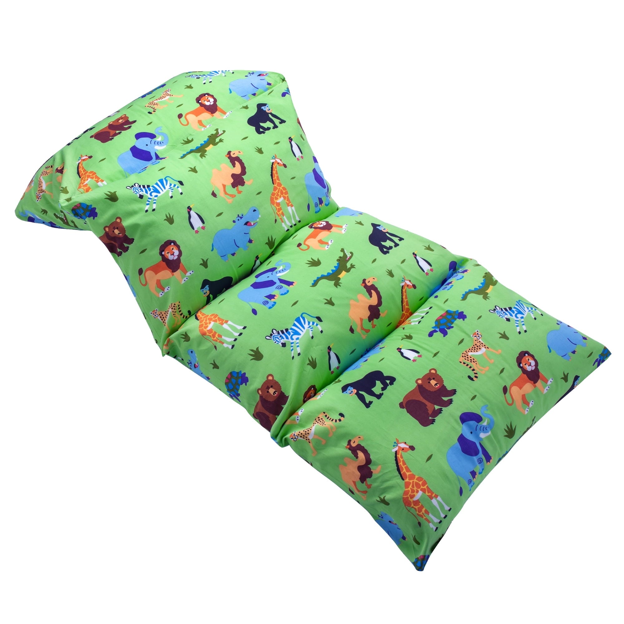 Wildkin Kids Floor Lounger for Boys and Girls, Cotton Polyester Materials Features Separate pillow pockets with envelope closure (Out of This World)
