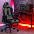 X-Rocker Onyx Gaming Chair, Ergonomic Fabric PC Gamer Chair, Adjustable Chair for Home Office,