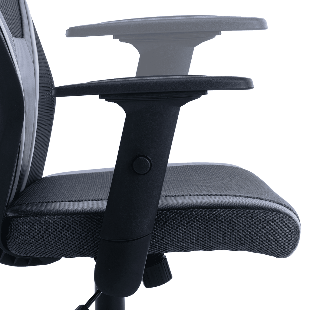 X Rocker Voyage Mesh Gaming Chair, Black, 24.8 x 25 x 41.92-45.66