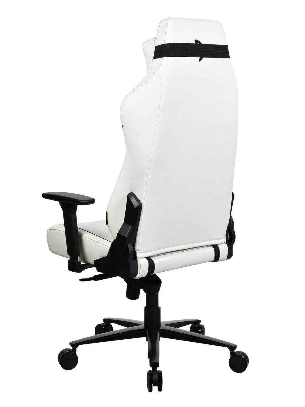 Arozzi Vernazza XL Soft PU Leather Ergonomic Office and Gaming Chair with High Backrest Recliner Swivel Tilt Rocker Adjustable Height and Adjustable Lumbar and Neck Support - White